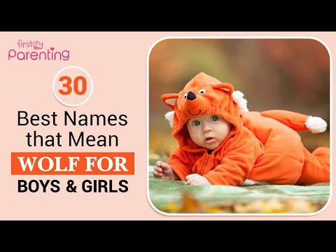 Best Baby Names that Mean Wolf for Boys and Girls