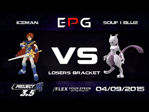 ePG Monthly - Iceman (Roy) Vs. Souf | Blu2 (Mewtwo) SSBPM (Losers R5) - Project M