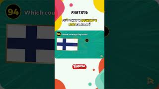 Guess which country's flag is below Part 16 #quiz #quizee #games #flagquiz