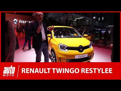 Renault Twingo restylée : qu'est-ce qui change au salon de Genève ?