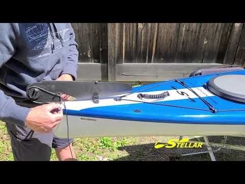 Hybrid Rudder   Stellar Kayaks & Surf Skis