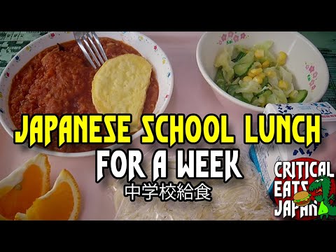 A Week of Eating Japanese School Lunch 3 | 中学校給食