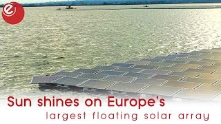 Europe's largest floating solar array in Greater London | Energy Live News