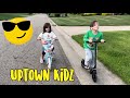 Get Outside And PLAY Uptown Kidz Funny Playtime Scooters Bike And Chalk