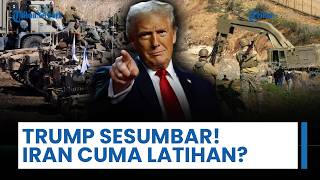 Trump Sesumbar Iran Hanya Latihan, Klaim Masalah Akan Segera Selesai & Janjikan Harga BBM Turun