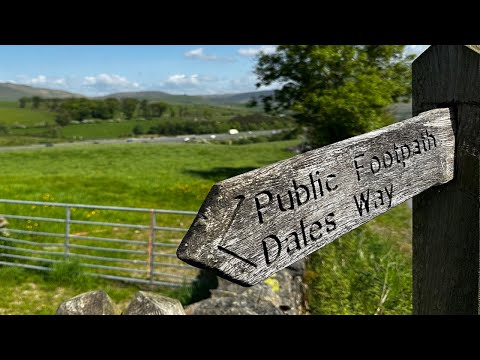 The Dales Way - 80 miles hiking from Ilkley to Bowness-on-Windermere