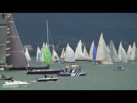 20090612 Rund Um in Lindau 420 Schiffe starten der Rund Um