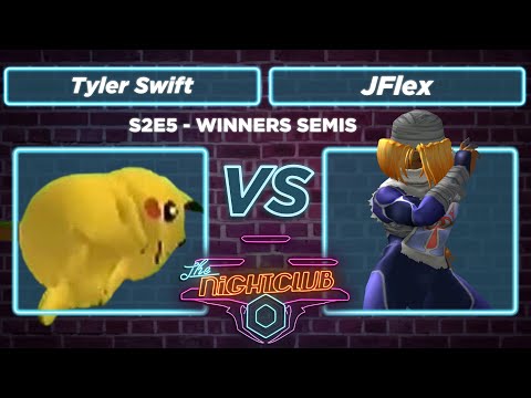 The Nightclub S2E5: Tyler Swift (Pikachu) vs JFlex (Sheik) - Winners Semis SSBM