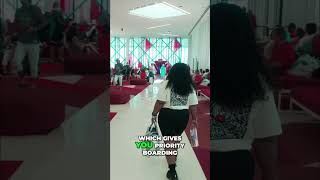 Virgin Voyages: Smooth Check-in & Luxurious Lounge Experience! #shorts