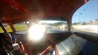 preview picture of video '9-16-2012 Canaan Fair Speedway Feature Race #12 Driver's View'