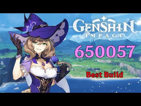 Lisa 130k To 650k Nuke Showcase | Best Lisa Nuke Build Genshin Impact