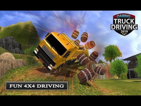 Offfroad transport truck driving jeep driver 2019