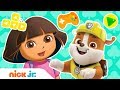 Play Dora S Magic Land Adventure Video Game W PAW Patrol S Rubble Nick Jr Games Nick Jr