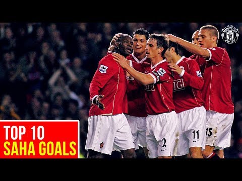 Top 10 Goals | Louis Saha | Manchester United