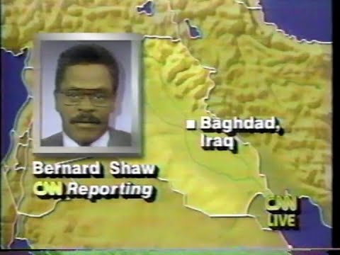 Operation Desert Storm, Aerial Bombing Begins, CNN, January 16, 1991 (Volume 1)