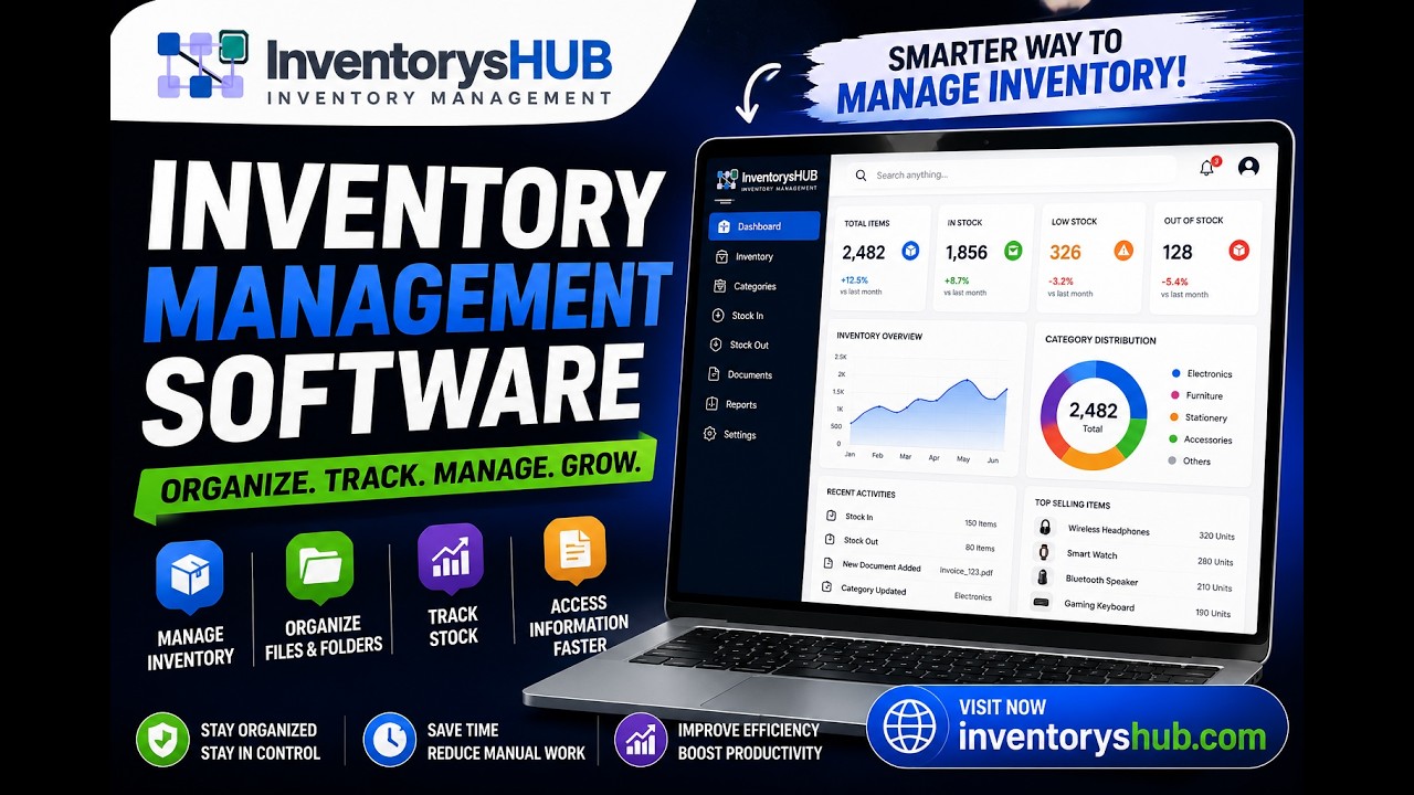 InventorysHub: Easy Inventory Management Software