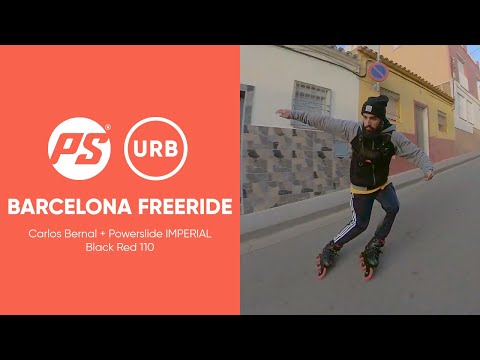 Barcelona Freeride on Imperial Black Red 110