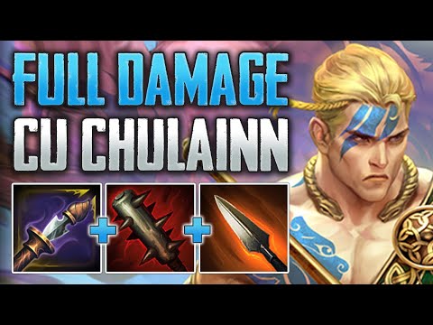 I SWING PRETTY HARD! Cu Chulainn Jungle Gameplay (SMITE Conquest)