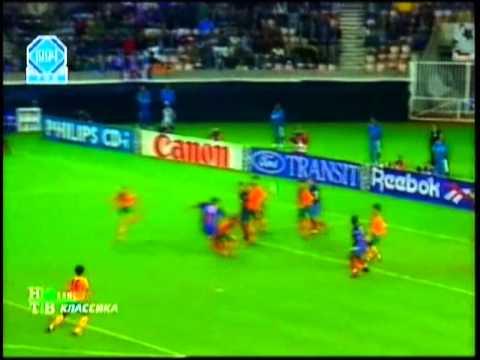 CL 1994-95. 1 tour. Group B. PSG - Bayern. 2-0 (NTV+)