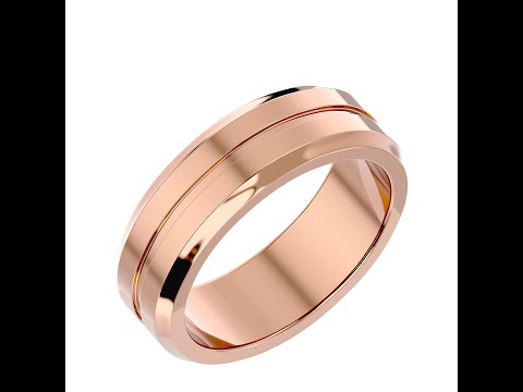 Verigheta Modern Plain Minimalista Aur 18k Salvador