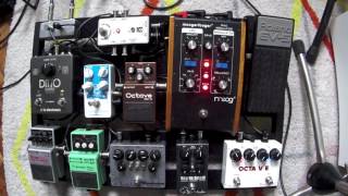 My pedalboard for bass guitar