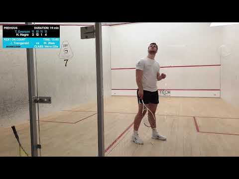 Court Bane 7 - Norgesmesterskap squash 2023 - Rankedin