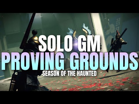 Solo Grandmaster Nightfall Proving Grounds (Solar Warlock)