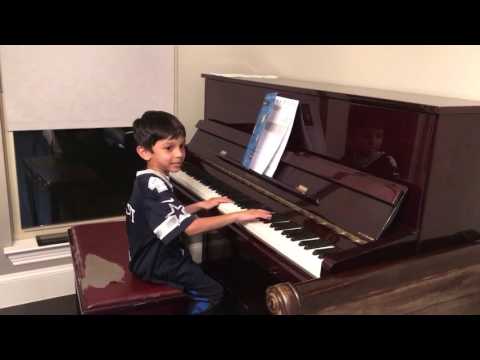 Vachan plays happy birthday for Divya