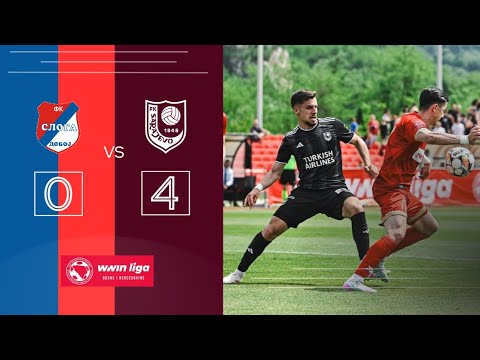 SAŽETAK: FK Sloga Meridian 0:4 FK Sarajevo / 29. Kolo WWIN Liga BiH (2024/2025)