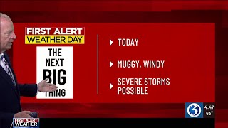 FORECAST: A First Alert Weather Day for a severe storm threat