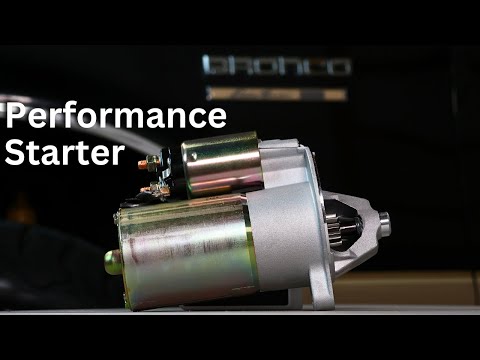 Ford Bronco F150 Starter Upgrade | 1980-1996 Ford Performance Starter | Bronco Restoration
