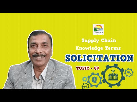 Solitation | Knowledge Terms | Supply Chain  || TOPIC - 89