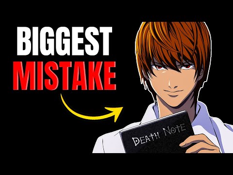 The Fatal Mistake That Cost Light Yagami Everything (How He Could've Won)