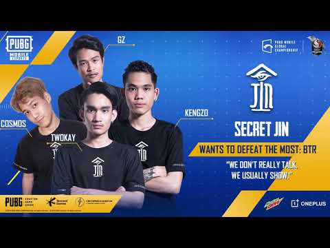 PUBG MOBILE GLOBAL CHAMPIONSHIP - SECRET JIN