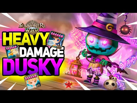 Heavy Damage Dusky in Summoners War
