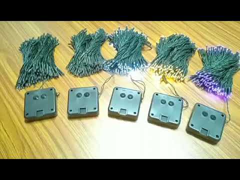 Solar Garland String Fairy Lights Outdoor 22M Solar Powered Lamp for Garden Decoration 3 Mode Holiday