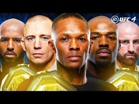 I Created A Champion Tournament in UFC 4