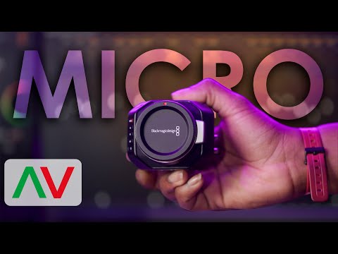 Tiny Live Production Workhorse | Blackmagic Micro Studio Camera 4K G2