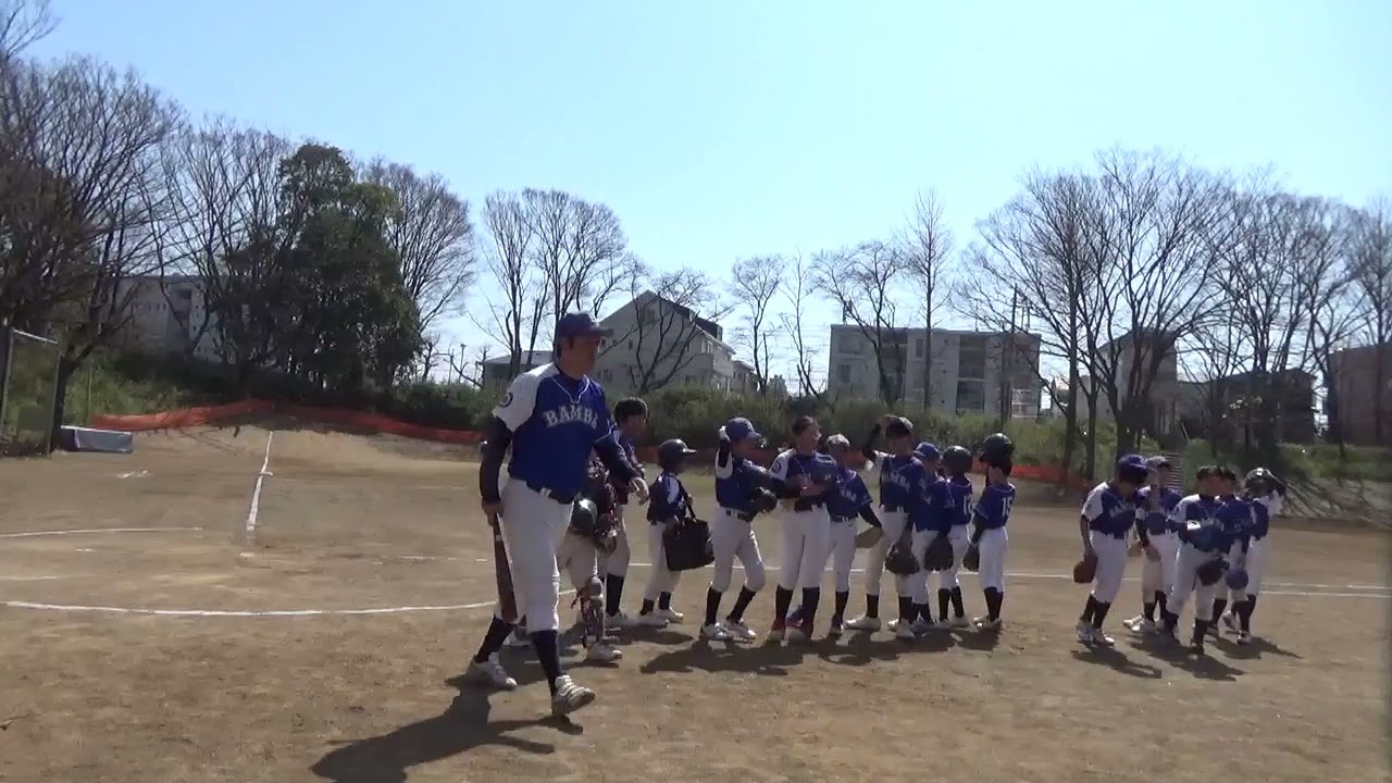 25-03-22 読売新聞旗リーグ 馬場ブルーファイターズ