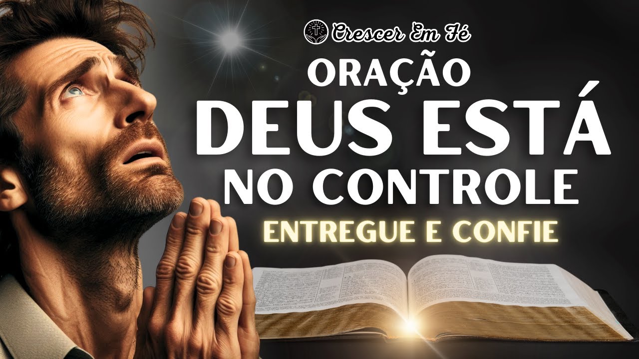 Para Acalmar Seu Coração no SENHOR | Oração da Noite | Deus está no Controle