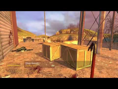 half-life 2 combine doing odd stuff while in a door