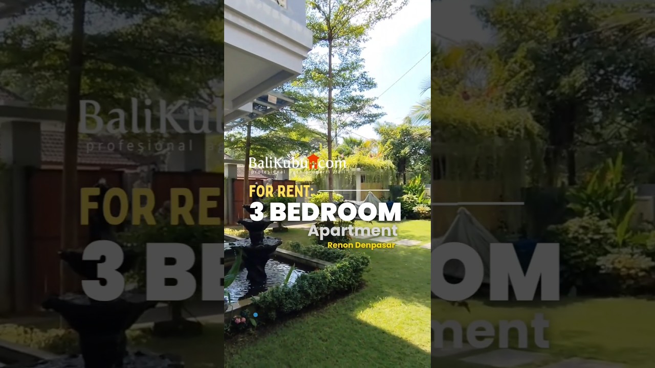 Amr-211.Dbg-B1 ✨ Exclusive 3-Br Apartment For Monthly Rent In Prime Renon Area - Spacious & Comfortable Living