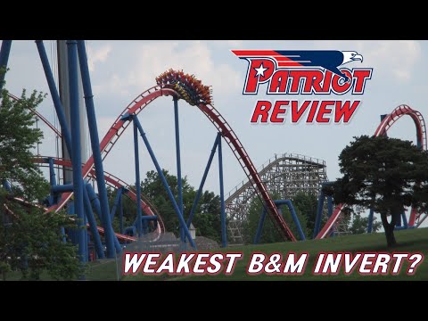 Video review of Patriot by Canobie Coaster