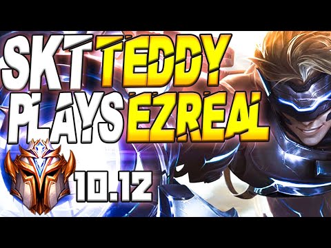 SKT Teddy Plays Ezreal vs Sivir ADC - 10.12