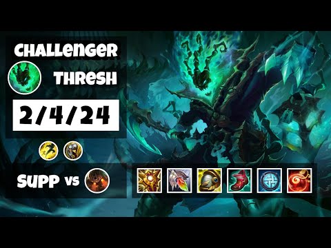 Thresh vs Nautilus EU Challenger SUPPORT (2/4/24) - v11.18