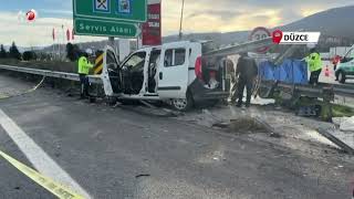 2 Kişinin Hayatını Kaybettiği Feci Kaza Kamerada