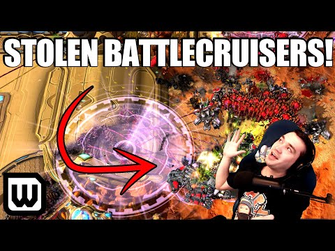 Starcraft 2 eXoN Cup: STEALING BATTLECRUISERS?! (Kiwian vs Cham)