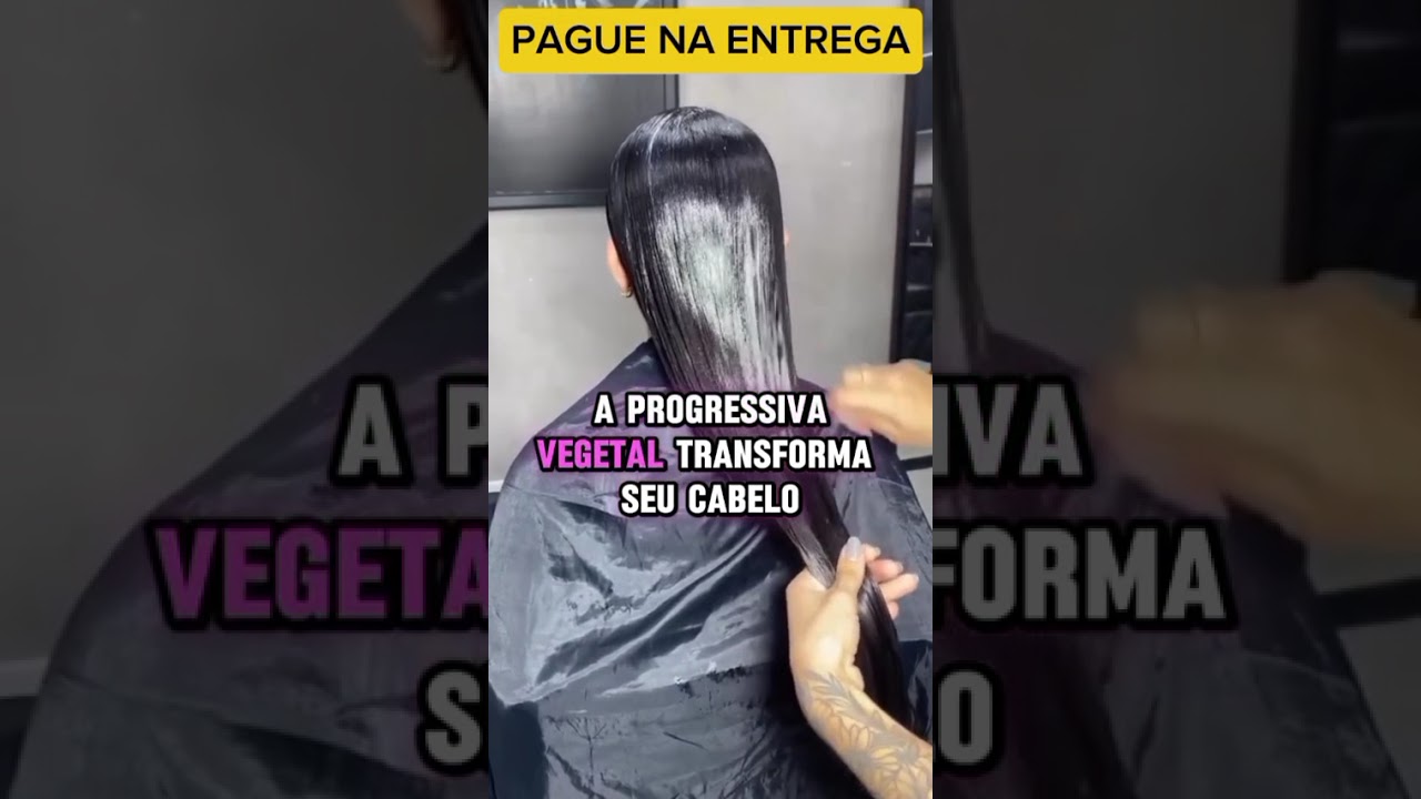 Tutorial de aplicação da progressiva vegetal