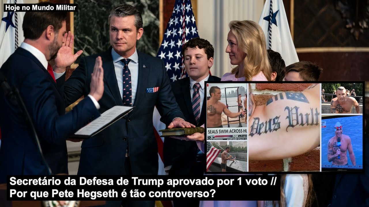 Secretário da Defesa de Trump aprovado por 1 voto – Por que Pete Hegseth é tão controverso?