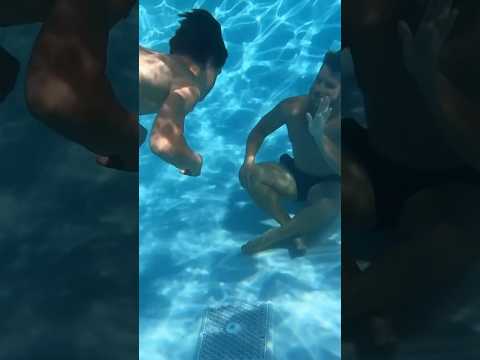 that underwater nose kiss 🥺🌊 #shorts #shortscreator